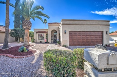 This turnkey home comes furnished and with a golf cart!!! It is on Palo Verde Golf and Country Club in Arizona - for sale on GolfHomes.com, golf home, golf lot