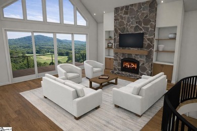 Positioned along the fairways with ridgeline and golf course on The Cliffs at Glassy Golf and Country Club in South Carolina - for sale on GolfHomes.com, golf home, golf lot