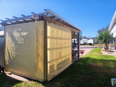 This primo lot in the luxury motorcoach section is once again on Deer Creek RV Golf Resort in Florida - for sale on GolfHomes.com, golf home, golf lot