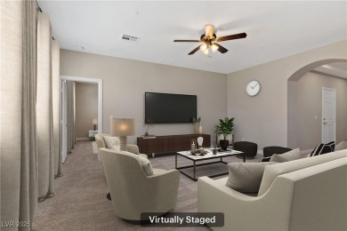 Sweet and Cozy 1 story 2-bedroom home with attached 2 car garage on Tuscany Golf Club in Nevada - for sale on GolfHomes.com, golf home, golf lot