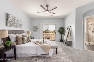 This pristine home offers rare golf course frontage in both the on Greenfield Lakes Golf Club in Arizona - for sale on GolfHomes.com, golf home, golf lot