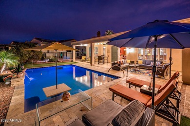 Sought after Encanto Model with a Private 2021 Heated Pool and on Corte Bella Golf Club in Arizona - for sale on GolfHomes.com, golf home, golf lot