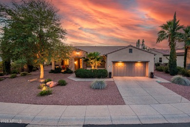 Sought after Encanto Model with a Private 2021 Heated Pool and on Corte Bella Golf Club in Arizona - for sale on GolfHomes.com, golf home, golf lot