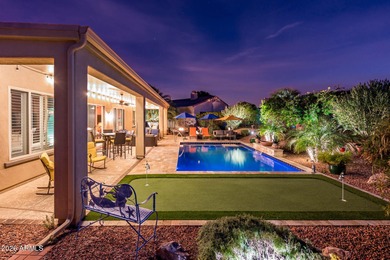Sought after Encanto Model with a Private 2021 Heated Pool and on Corte Bella Golf Club in Arizona - for sale on GolfHomes.com, golf home, golf lot