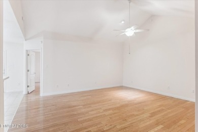 Freshly painted with hardwood floors in main living area on Knoxville Golf Course in Tennessee - for sale on GolfHomes.com, golf home, golf lot