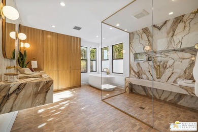 A rare blend of architectural scale, designer finishes, and on Indian Canyons Golf Resort - North Course in California - for sale on GolfHomes.com, golf home, golf lot