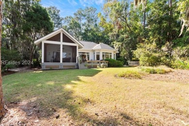 Charming Marsh-Front Retreat on Callawassie Island. This unique on Callawassie Island Club in South Carolina - for sale on GolfHomes.com, golf home, golf lot