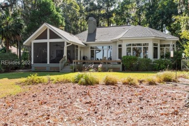 Charming Marsh-Front Retreat on Callawassie Island. This unique on Callawassie Island Club in South Carolina - for sale on GolfHomes.com, golf home, golf lot