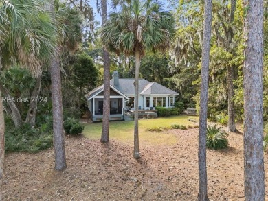 Charming Marsh-Front Retreat on Callawassie Island. This unique on Callawassie Island Club in South Carolina - for sale on GolfHomes.com, golf home, golf lot