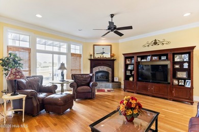 Located in the gated community on a quiet cul de sac, this brick on Members Club At St. James Plantation in North Carolina - for sale on GolfHomes.com, golf home, golf lot