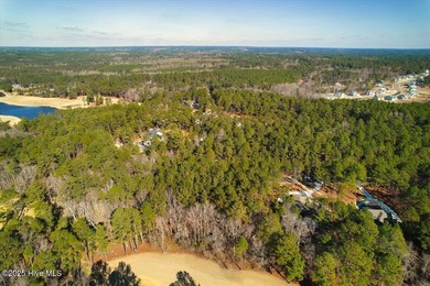 Level golf front home site is gently wooded with lovely tree on Forest Creek Golf Club  in North Carolina - for sale on GolfHomes.com, golf home, golf lot