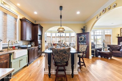 Located in the gated community on a quiet cul de sac, this brick on Members Club At St. James Plantation in North Carolina - for sale on GolfHomes.com, golf home, golf lot