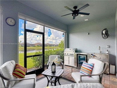Upgraded Prosperity floor plan with 2 bedrooms, 2 baths, den on Panther Run Golf Club in Florida - for sale on GolfHomes.com, golf home, golf lot