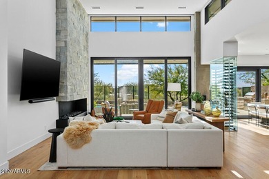 This thoughtfully designed Cullum single-level residence on Desert Mountain Golf Club - Renegade Course in Arizona - for sale on GolfHomes.com, golf home, golf lot