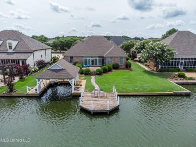 NEW PRICE on this WATERFRONT property on gated Belle Pointe of on Lake Caroline Golf Club in Mississippi - for sale on GolfHomes.com, golf home, golf lot