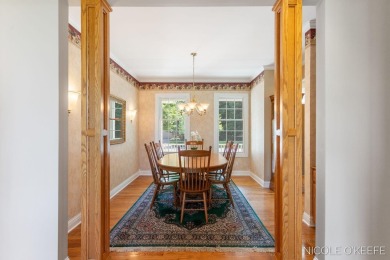 Welcome home to this beautiful one of a kind Colonial style on Railside Golf Club in Michigan - for sale on GolfHomes.com, golf home, golf lot