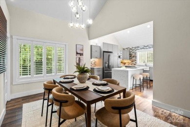 Stunning home with almost 1/2 acre of direct, fantastic views of on Raintree Country Club in North Carolina - for sale on GolfHomes.com, golf home, golf lot