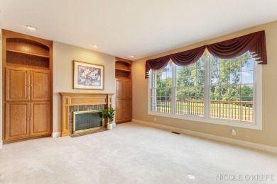 Welcome home to this beautiful one of a kind Colonial style on Railside Golf Club in Michigan - for sale on GolfHomes.com, golf home, golf lot