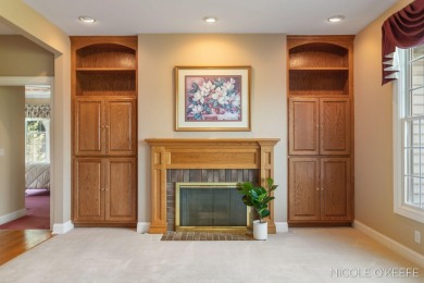 Welcome home to this beautiful one of a kind Colonial style on Railside Golf Club in Michigan - for sale on GolfHomes.com, golf home, golf lot