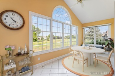 Welcome home to this beautiful one of a kind Colonial style on Railside Golf Club in Michigan - for sale on GolfHomes.com, golf home, golf lot