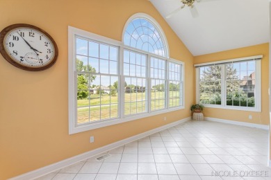 Welcome home to this beautiful one of a kind Colonial style on Railside Golf Club in Michigan - for sale on GolfHomes.com, golf home, golf lot