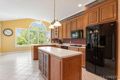 Welcome home to this beautiful one of a kind Colonial style on Railside Golf Club in Michigan - for sale on GolfHomes.com, golf home, golf lot