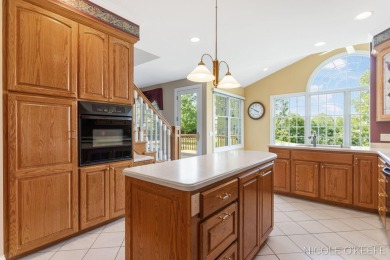 Welcome home to this beautiful one of a kind Colonial style on Railside Golf Club in Michigan - for sale on GolfHomes.com, golf home, golf lot