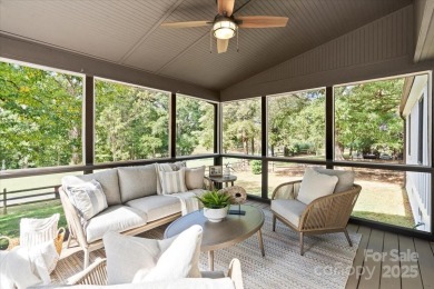 Stunning home with almost 1/2 acre of direct, fantastic views of on Raintree Country Club in North Carolina - for sale on GolfHomes.com, golf home, golf lot