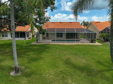 Discover this well-maintained 3BR/2BA Patio home with a private on Peridia Golf and Country Club in Florida - for sale on GolfHomes.com, golf home, golf lot