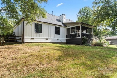 Stunning home with almost 1/2 acre of direct, fantastic views of on Raintree Country Club in North Carolina - for sale on GolfHomes.com, golf home, golf lot