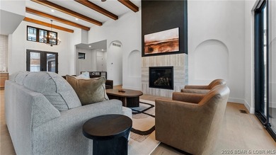 Recently completed by Thomas Construction, this luxury residence on The Oaks Golf Course in Missouri - for sale on GolfHomes.com, golf home, golf lot