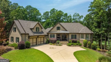 REYNOLDS LAKE OCONEE - LUXURY GOLF COURSE HOME ON #6 OF THE on Reynolds Lake Oconee - The Oconee in Georgia - for sale on GolfHomes.com, golf home, golf lot