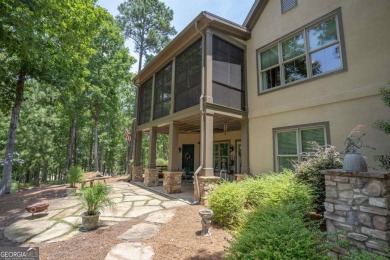 REYNOLDS LAKE OCONEE - LUXURY GOLF COURSE HOME ON #6 OF THE on Reynolds Lake Oconee - The Oconee in Georgia - for sale on GolfHomes.com, golf home, golf lot