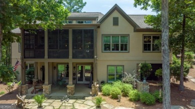 REYNOLDS LAKE OCONEE - LUXURY GOLF COURSE HOME ON #6 OF THE on Reynolds Lake Oconee - The Oconee in Georgia - for sale on GolfHomes.com, golf home, golf lot