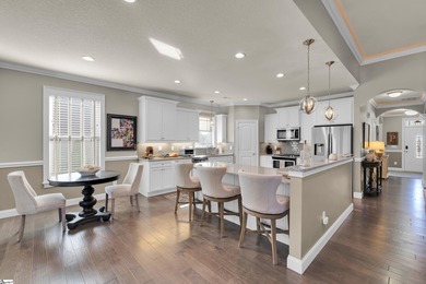 Built in 2019, this beautifully maintained craftsman-style home on Woodfin Ridge Golf Club in South Carolina - for sale on GolfHomes.com, golf home, golf lot