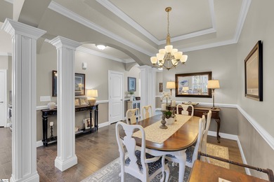 Built in 2019, this beautifully maintained craftsman-style home on Woodfin Ridge Golf Club in South Carolina - for sale on GolfHomes.com, golf home, golf lot