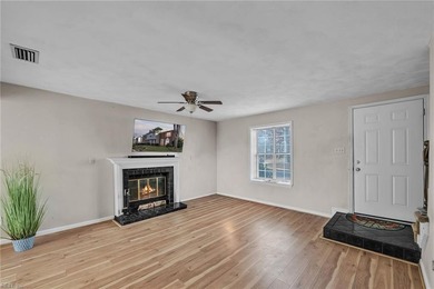 Welcome home to this charming 2-bedroom, 1.5-bath end-unit on Greenbrier Country Club in Virginia - for sale on GolfHomes.com, golf home, golf lot