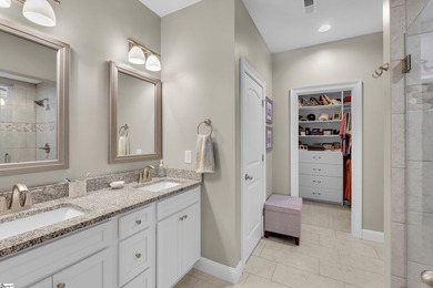 Built in 2019, this beautifully maintained craftsman-style home on Woodfin Ridge Golf Club in South Carolina - for sale on GolfHomes.com, golf home, golf lot