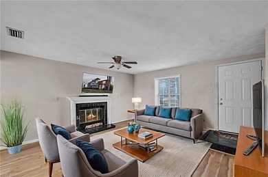 Welcome home to this charming 2-bedroom, 1.5-bath end-unit on Greenbrier Country Club in Virginia - for sale on GolfHomes.com, golf home, golf lot