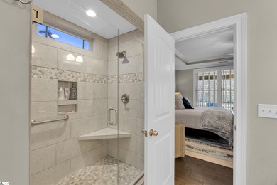 Built in 2019, this beautifully maintained craftsman-style home on Woodfin Ridge Golf Club in South Carolina - for sale on GolfHomes.com, golf home, golf lot