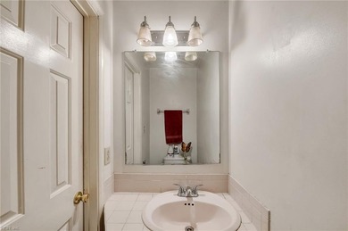 Welcome home to this charming 2-bedroom, 1.5-bath end-unit on Greenbrier Country Club in Virginia - for sale on GolfHomes.com, golf home, golf lot