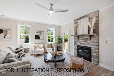 Experience the ultimate resort lifestyle in this move-in ready on River Golf and Country Club at Lake Royale in North Carolina - for sale on GolfHomes.com, golf home, golf lot