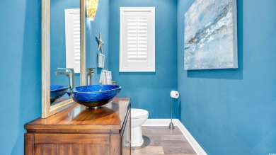 Gorgeous fit and finishes in this fully custom, 4 bedroom (plus on Tidewater Golf Club and Plantation in South Carolina - for sale on GolfHomes.com, golf home, golf lot