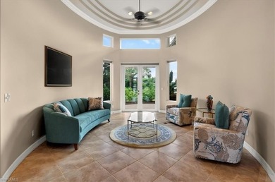 Lakefront and beautifully crafted, this custom-built home sits on Imperial Golf Club in Florida - for sale on GolfHomes.com, golf home, golf lot