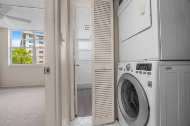 This spacious 5th-floor, 3 Beds, 2 Baths, condo offers 1,500 on Palm-Aire Country Club and Resort - Palms in Florida - for sale on GolfHomes.com, golf home, golf lot