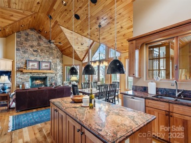 This custom home has incredible northwestern long range mountain on Mountain Air Country Club in North Carolina - for sale on GolfHomes.com, golf home, golf lot