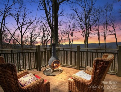 This custom home has incredible northwestern long range mountain on Mountain Air Country Club in North Carolina - for sale on GolfHomes.com, golf home, golf lot