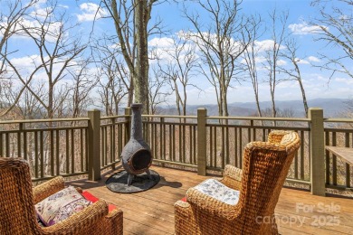 This custom home has incredible northwestern long range mountain on Mountain Air Country Club in North Carolina - for sale on GolfHomes.com, golf home, golf lot