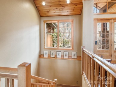 This custom home has incredible northwestern long range mountain on Mountain Air Country Club in North Carolina - for sale on GolfHomes.com, golf home, golf lot