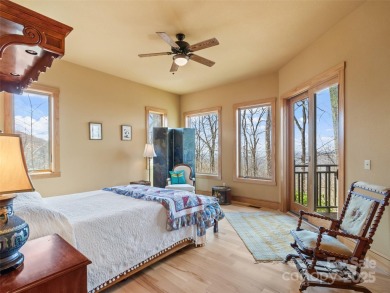 This custom home has incredible northwestern long range mountain on Mountain Air Country Club in North Carolina - for sale on GolfHomes.com, golf home, golf lot